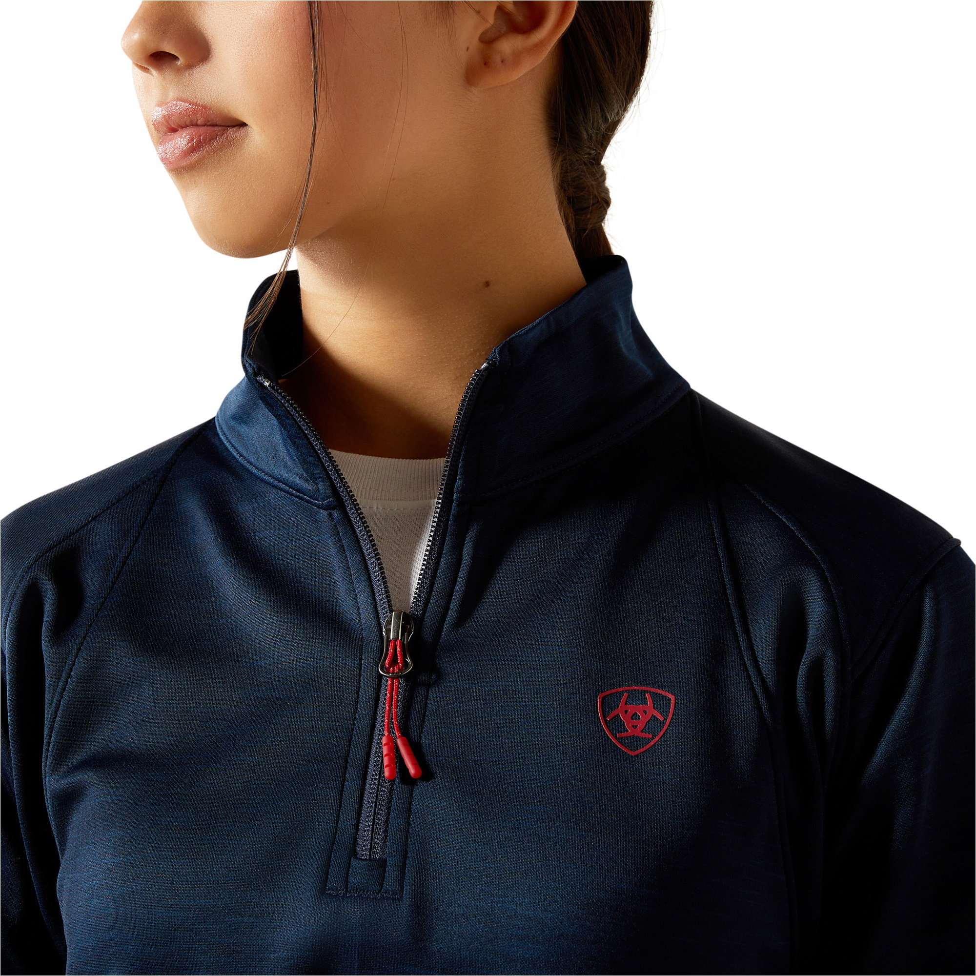 2025 Ariat Équipe Junior EQ 1/2 Zip Pullover 10062374 - Navy